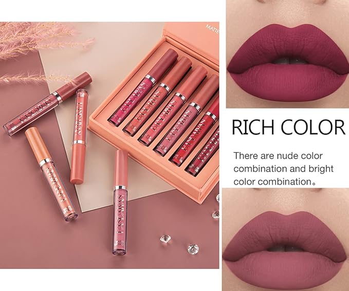 Matte Liquid Lipstick Set