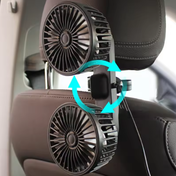 Adjustable Car Backseat Fan