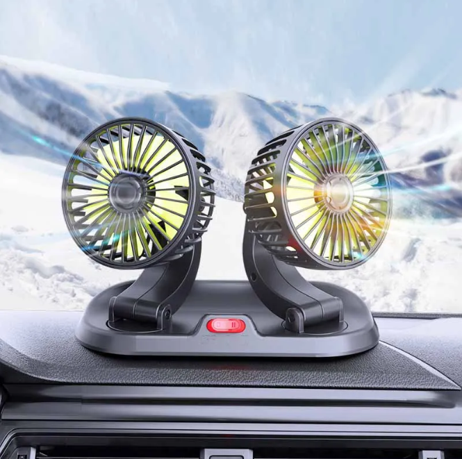 Adjustable Car Backseat Fan