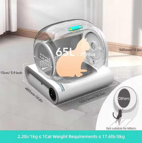 Self-Cleaning Cat Litter Box