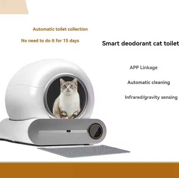 Self-Cleaning Cat Litter Box